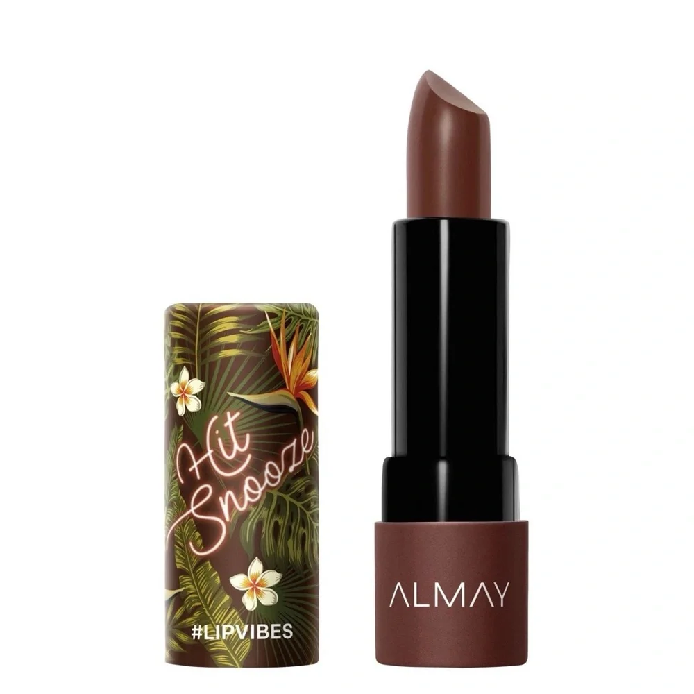 Almay Lip Vibes Hypoallergenic Cream Lipstick with Shea Butter Hit Snooze NEW